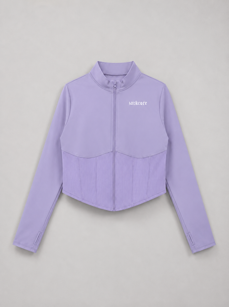 WOMEN'S SLIM FIT FULL-ZIP YOGA JACKET