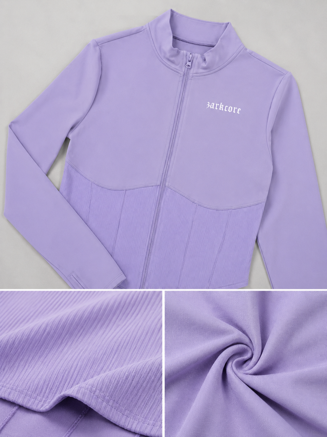 WOMEN'S SLIM FIT FULL-ZIP YOGA JACKET