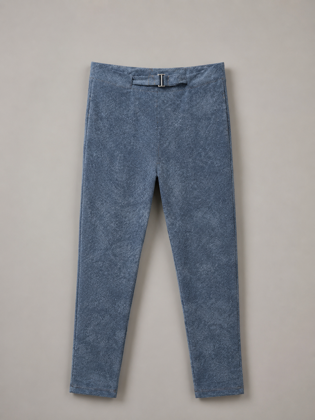WOMEN'S FAUX DENIM ZIP-FLY LEGGINGS