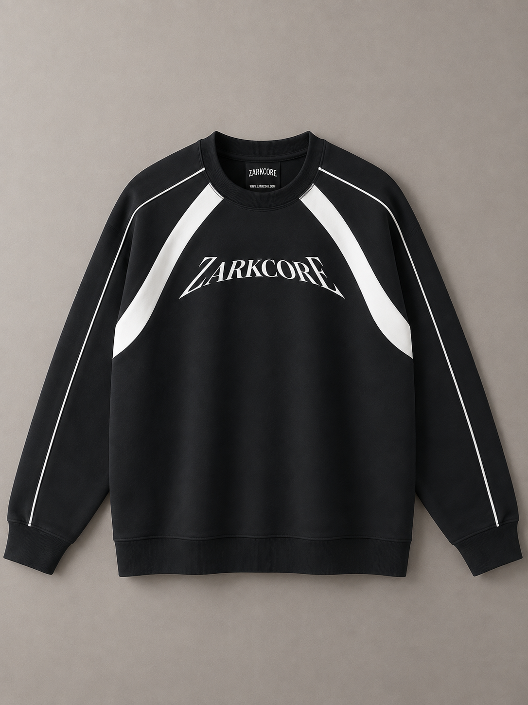 UNISEX COLOR BLOCK CREWNECK SWEATSHIRT