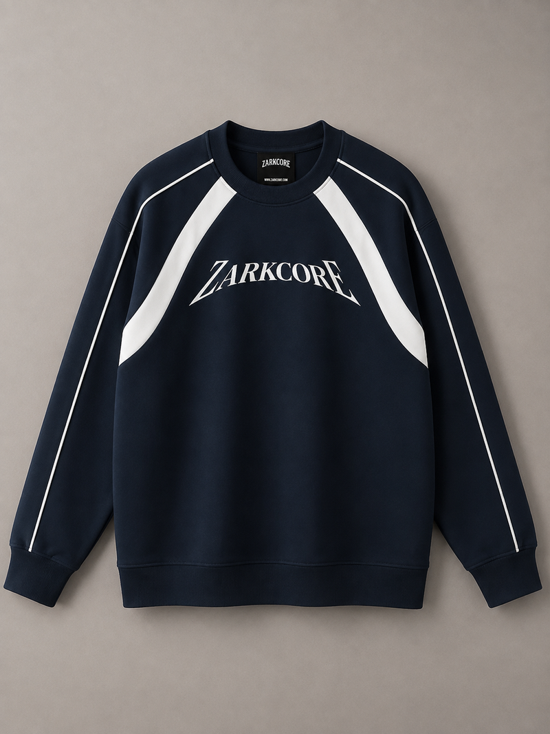 UNISEX COLOR BLOCK CREWNECK SWEATSHIRT