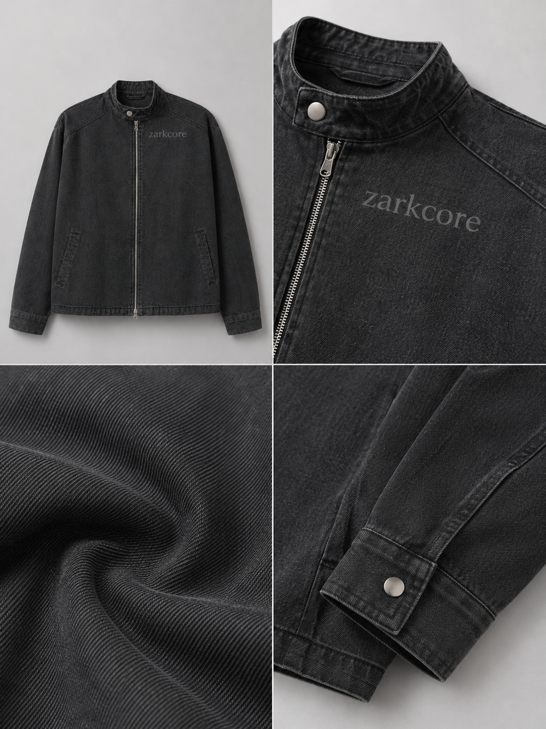 DENIM VINTAGE WASHED JACKET