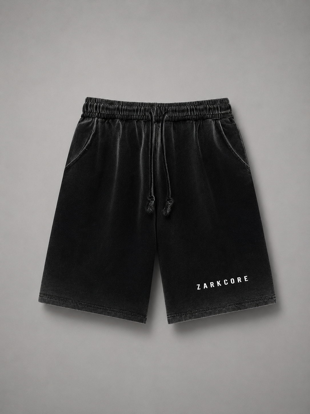 REVERSE DYED SWEATSHORTS