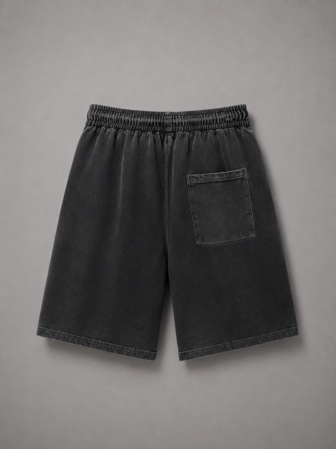 REVERSE DYED SWEATSHORTS
