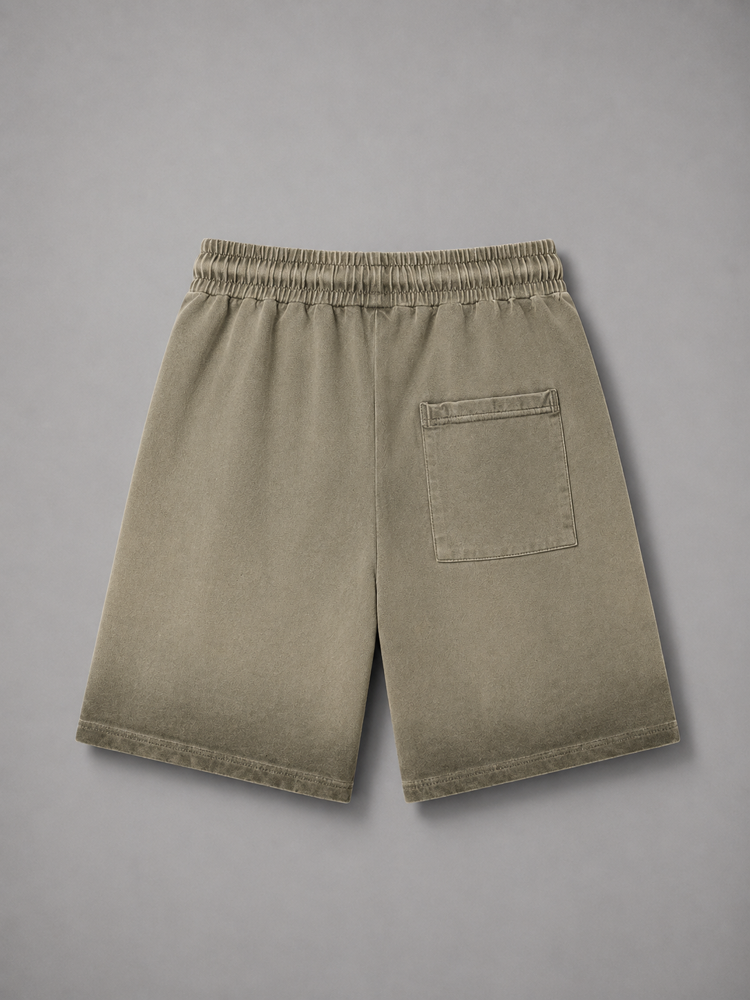REVERSE DYED SWEATSHORTS