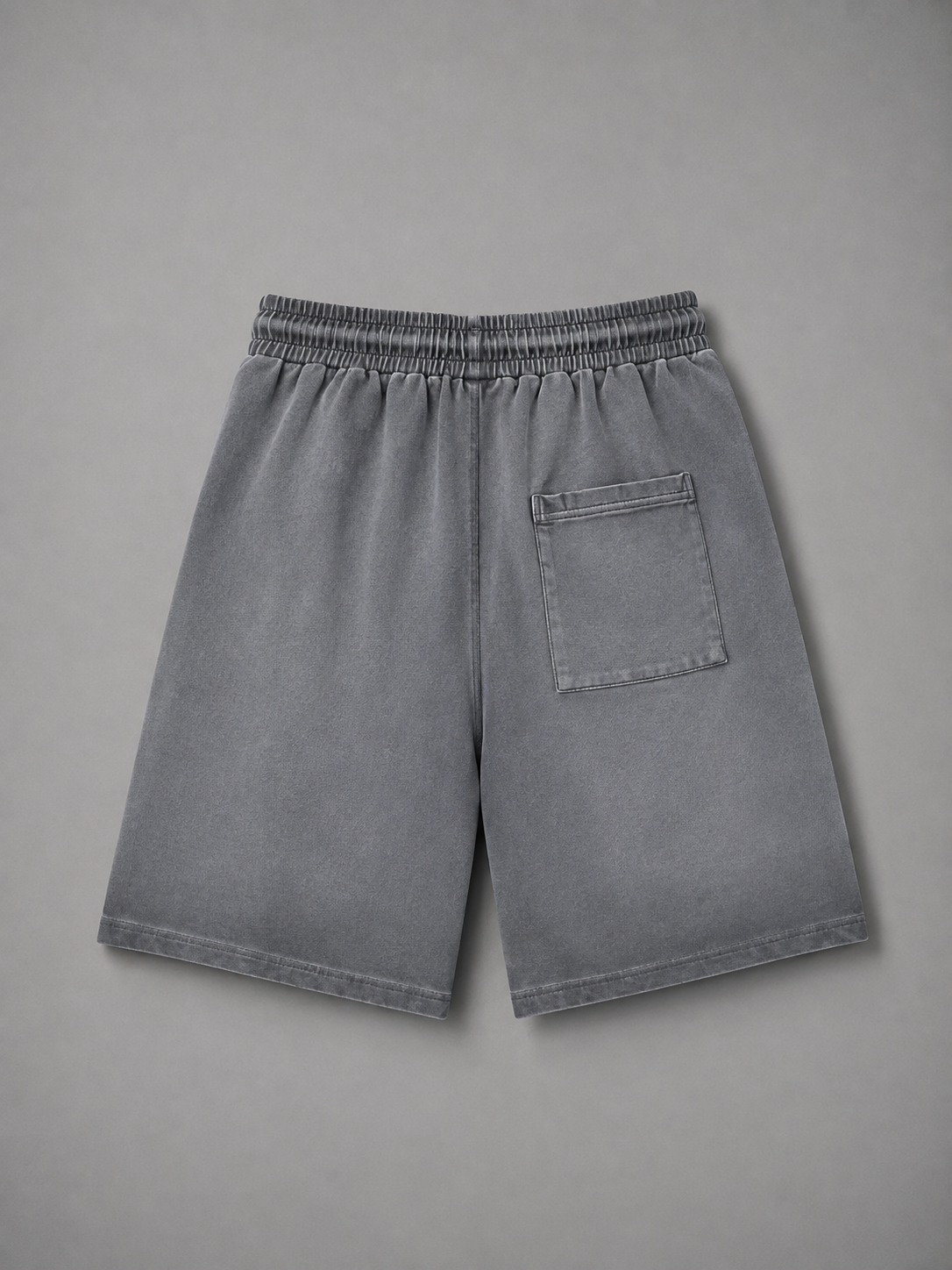 REVERSE DYED SWEATSHORTS