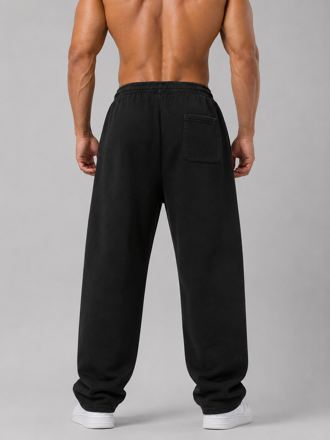 VINTAGE WASH LOOSE SWEATPANTS