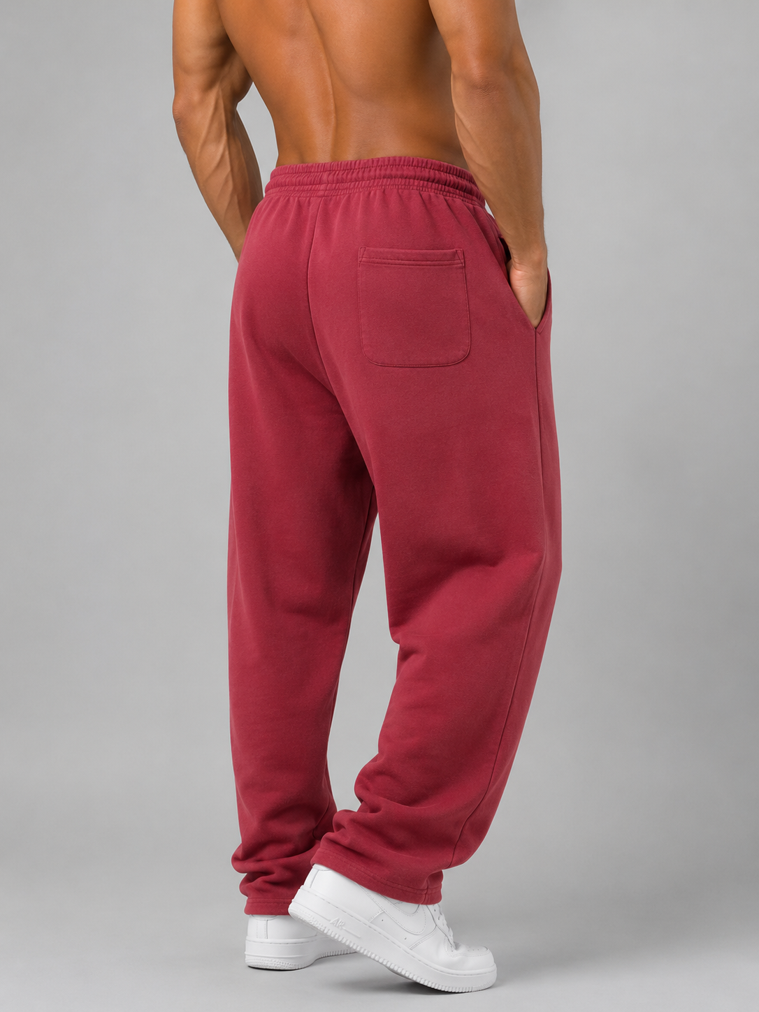 VINTAGE WASH LOOSE SWEATPANTS